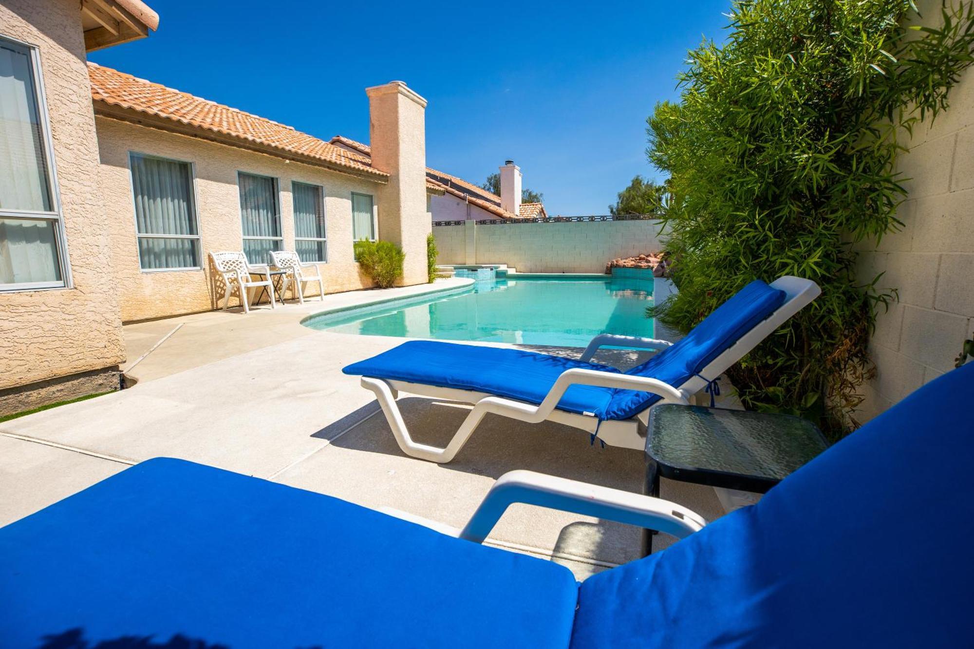 Luxury 1900 Sq Ft House Huge 46 Ft Pool & Hot Spa Las Vegas Extérieur photo