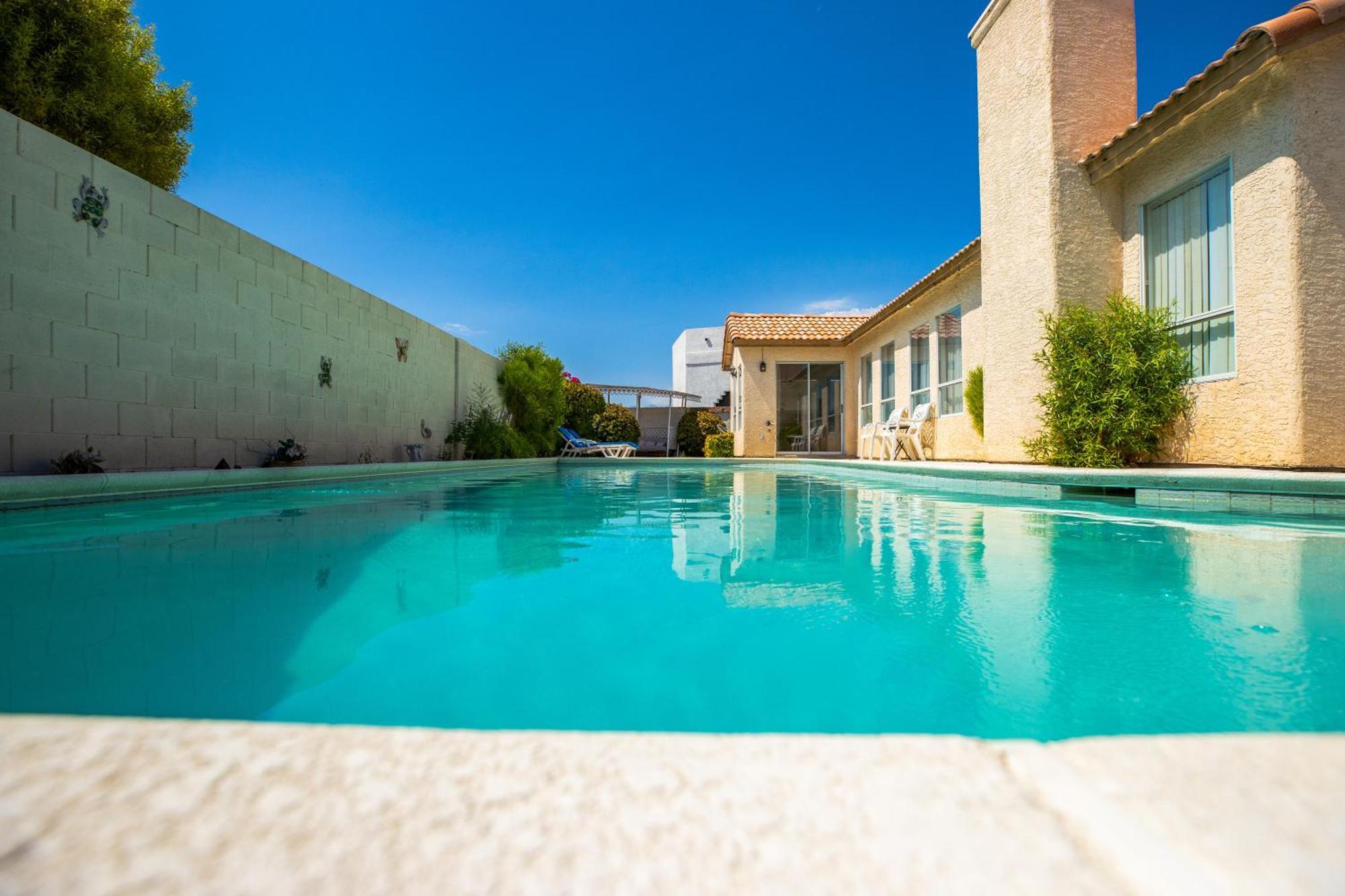 Luxury 1900 Sq Ft House Huge 46 Ft Pool & Hot Spa Las Vegas Extérieur photo
